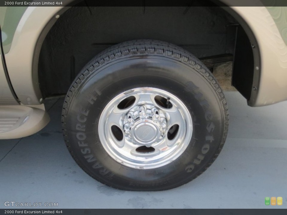 2000 Ford Excursion Limited 4x4 Wheel and Tire Photo #69257582