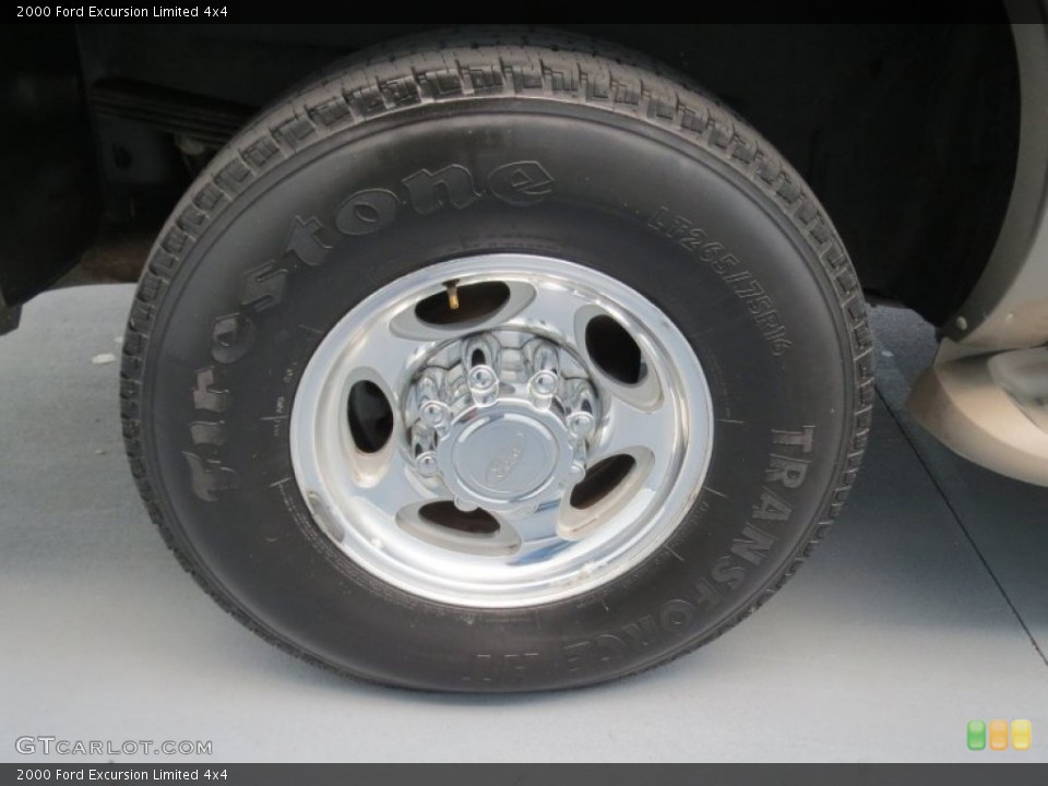 2000 Ford Excursion Limited 4x4 Wheel and Tire Photo #69257589