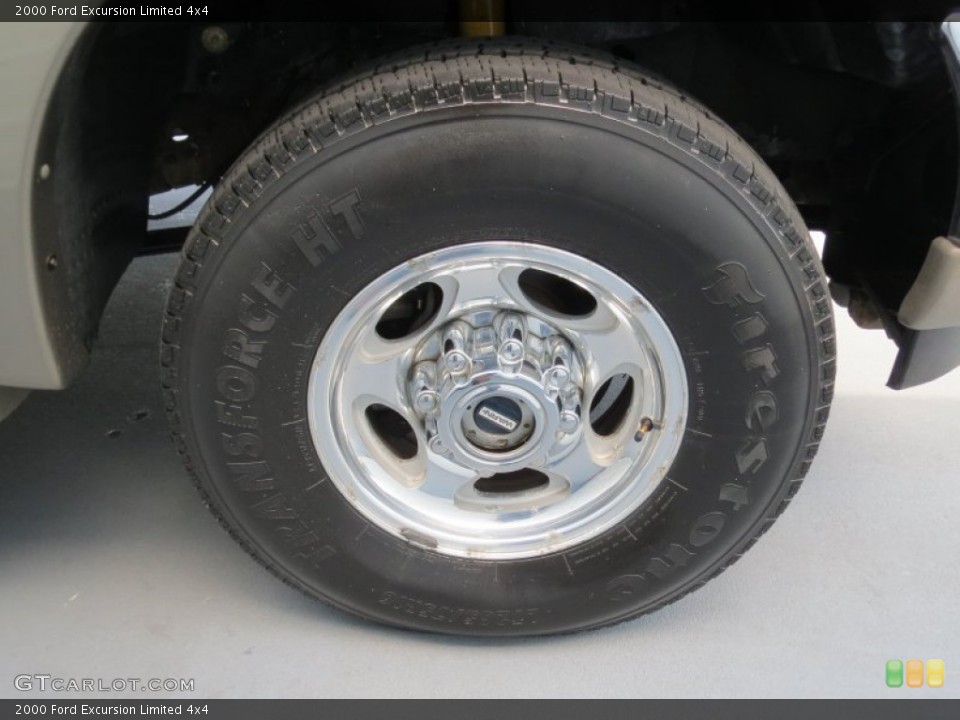 2000 Ford Excursion Limited 4x4 Wheel and Tire Photo #69257598