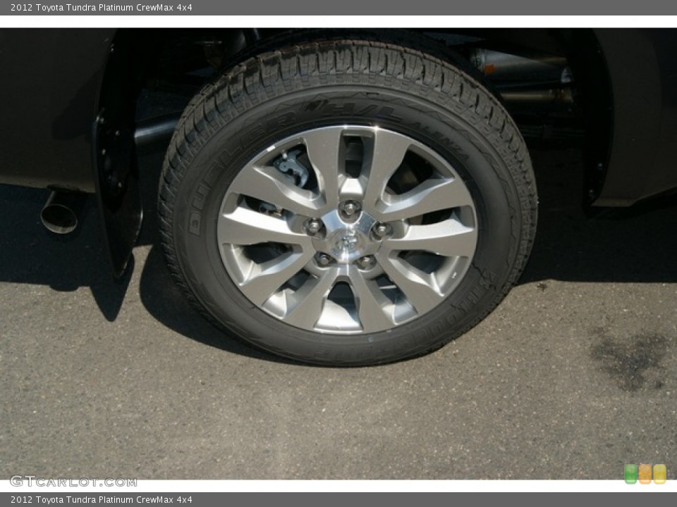 2012 Toyota Tundra Platinum CrewMax 4x4 Wheel and Tire Photo #69261251