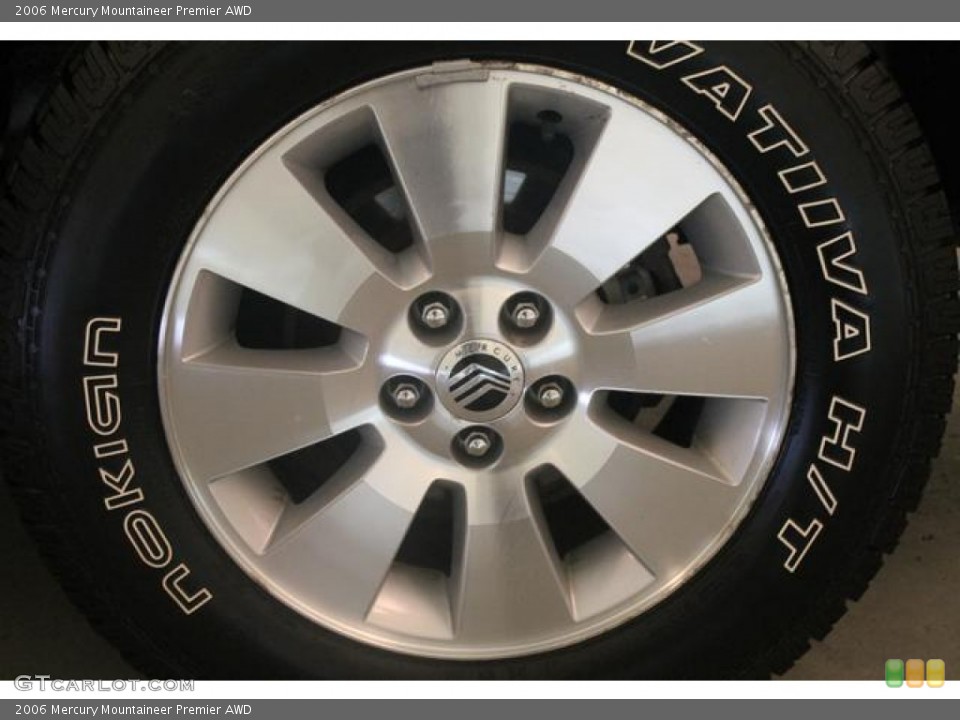 2006 Mercury Mountaineer Premier AWD Wheel and Tire Photo #69265949