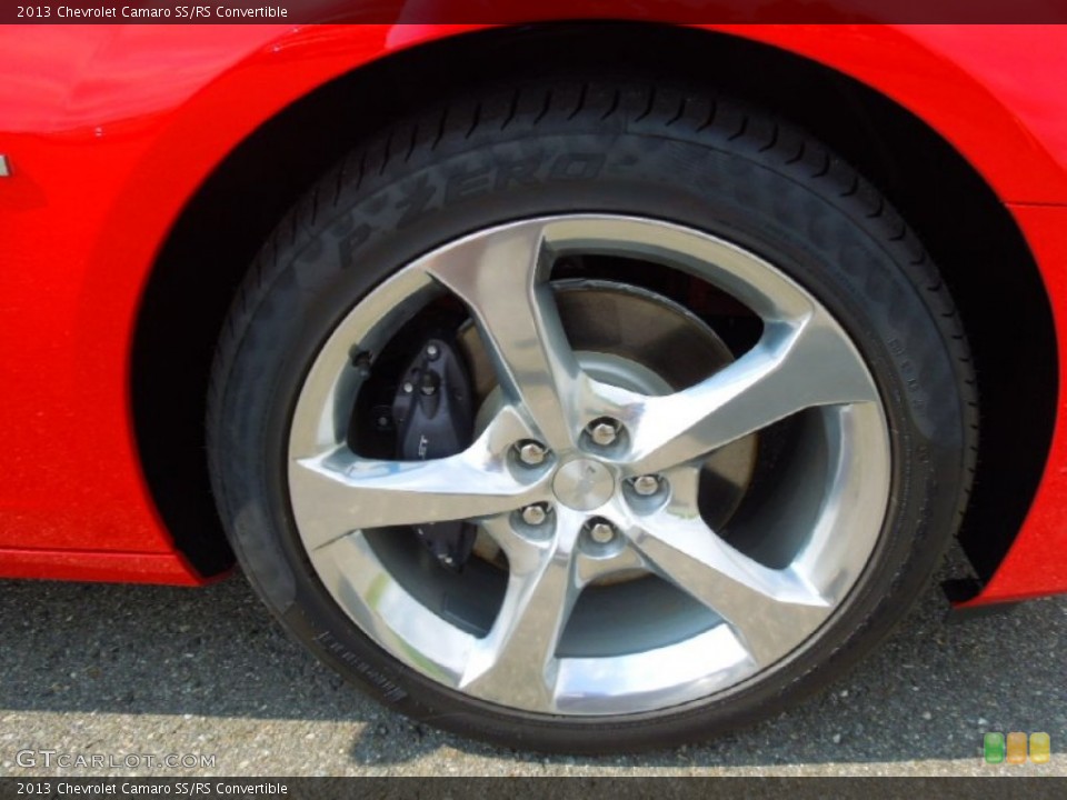 2013 Chevrolet Camaro SS/RS Convertible Wheel and Tire Photo #69269430