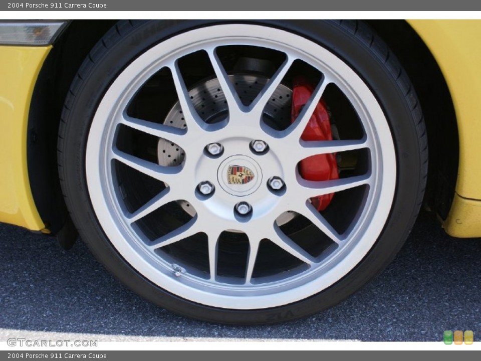 2004 Porsche 911 Carrera Coupe Wheel and Tire Photo #69281146