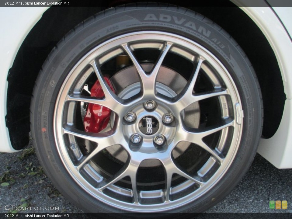 2012 Mitsubishi Lancer Evolution MR Wheel and Tire Photo #69286981