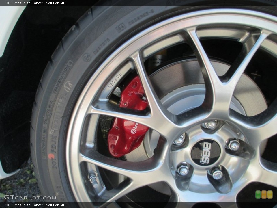 2012 Mitsubishi Lancer Evolution MR Wheel and Tire Photo #69286992