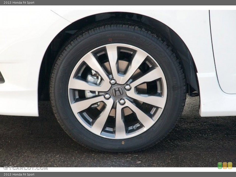 2013 Honda Fit Sport Wheel and Tire Photo #69302239