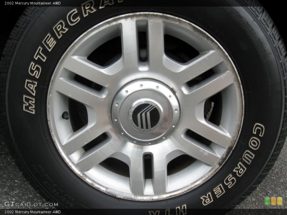 2002 Mercury Mountaineer AWD Wheel and Tire Photo #69302384