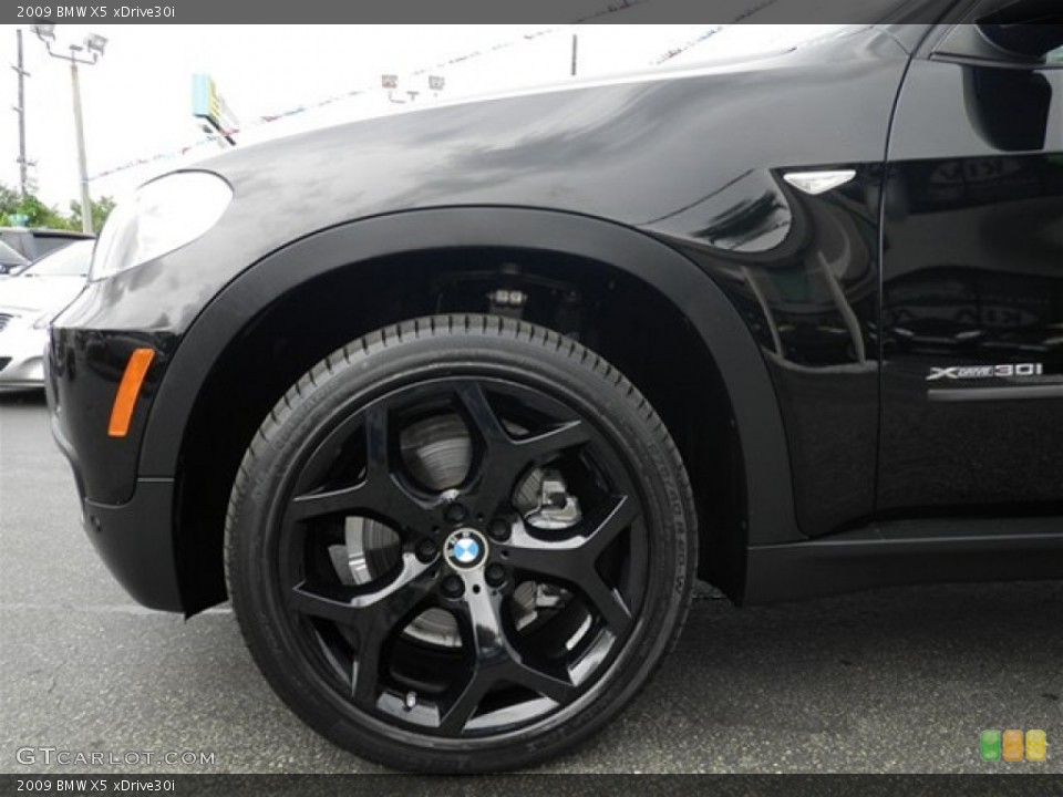 2009 BMW X5 xDrive30i Wheel and Tire Photo #69304338