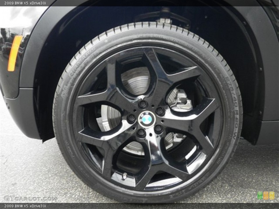 2009 BMW X5 xDrive30i Wheel and Tire Photo #69304709