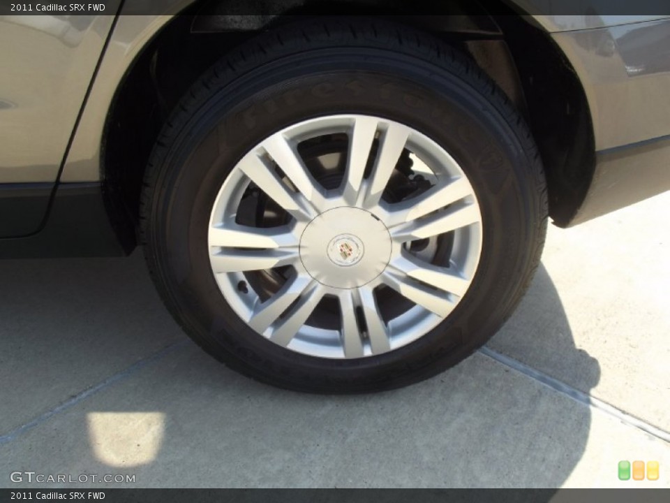 2011 Cadillac SRX FWD Wheel and Tire Photo #69305633