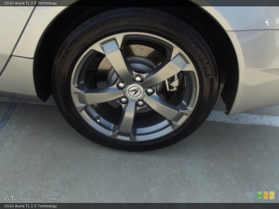 2010 Acura TL 3.5 Technology Wheel and Tire Photo #69305759