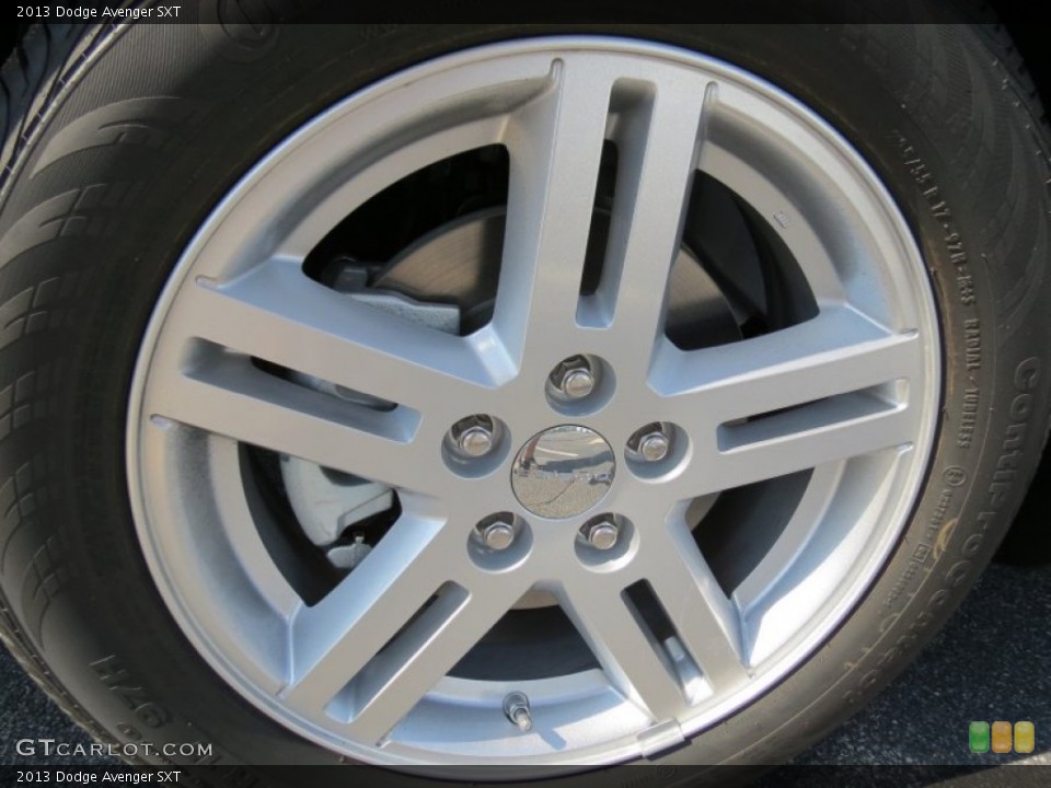 2013 Dodge Avenger SXT Wheel and Tire Photo #69315348