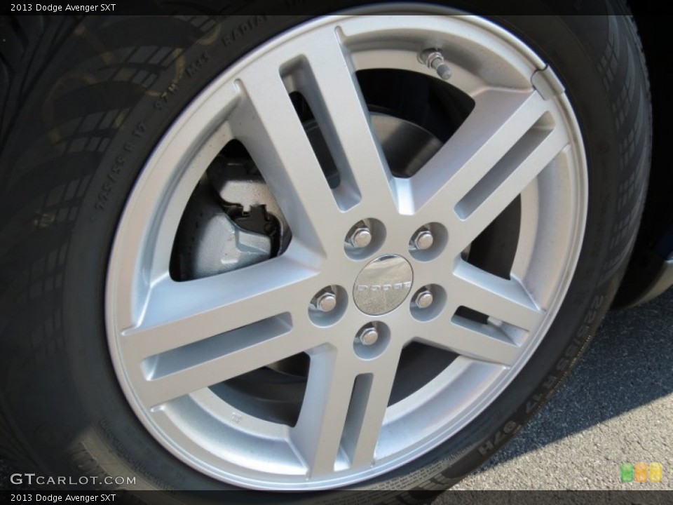 2013 Dodge Avenger SXT Wheel and Tire Photo #69315456
