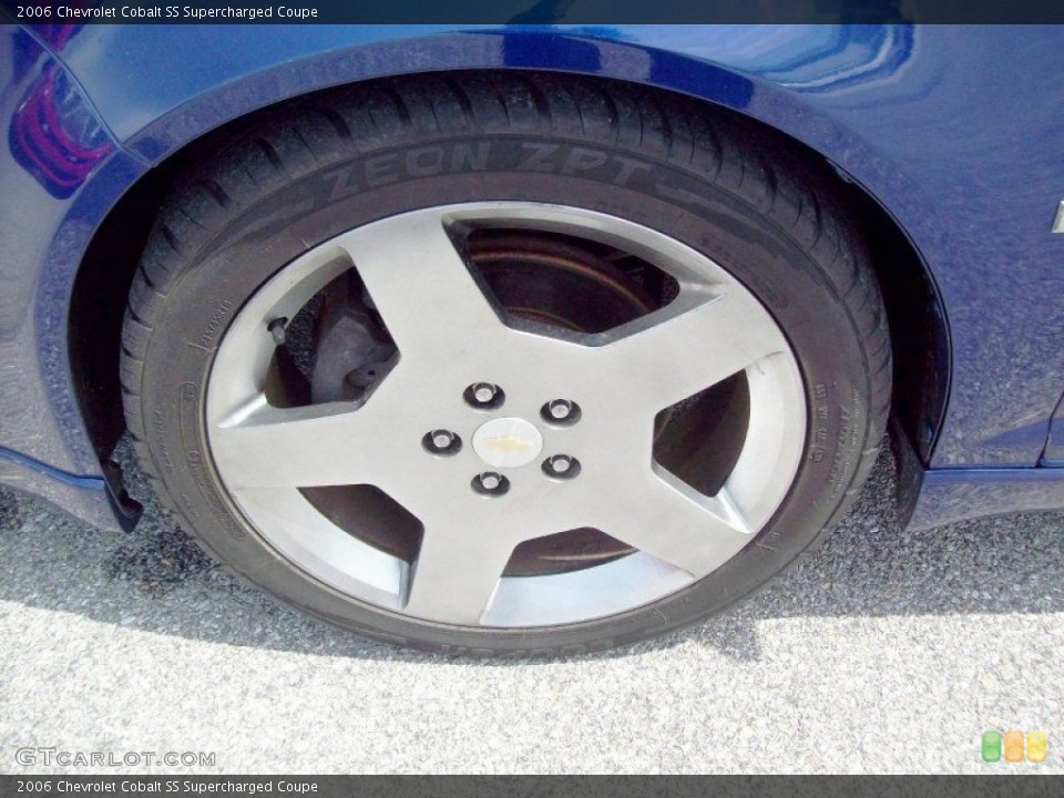 2006 Chevrolet Cobalt SS Supercharged Coupe Wheel and Tire Photo #69323148