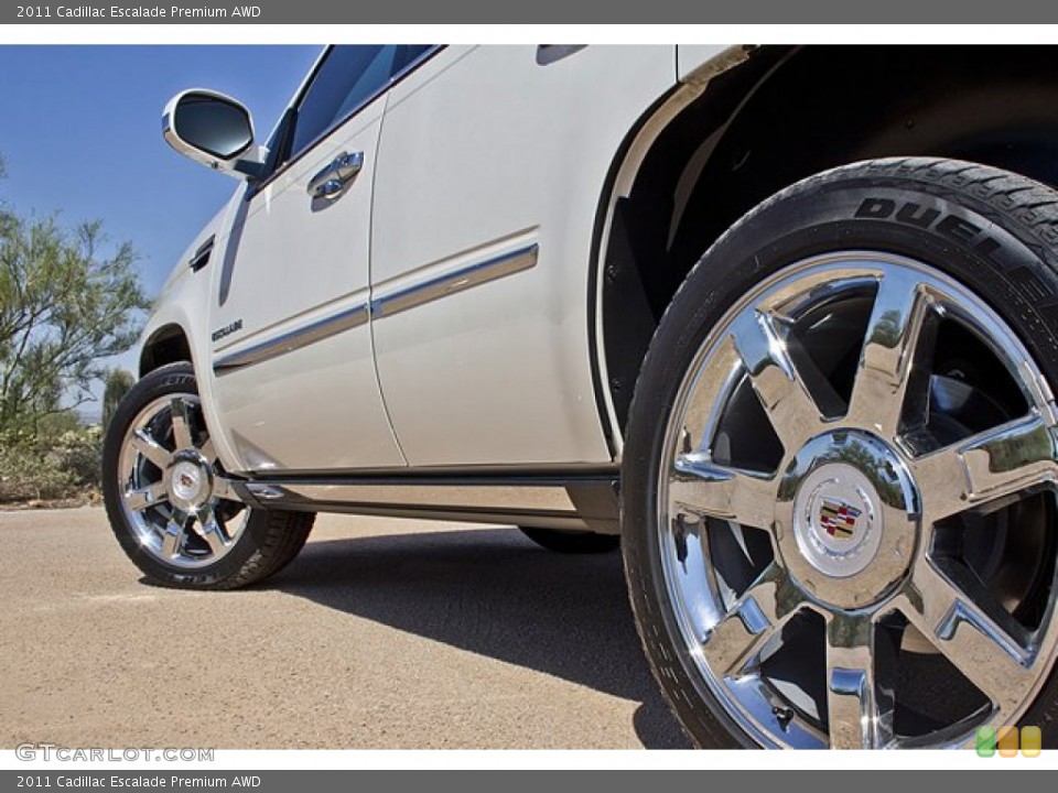 2011 Cadillac Escalade Premium AWD Wheel and Tire Photo #69325149