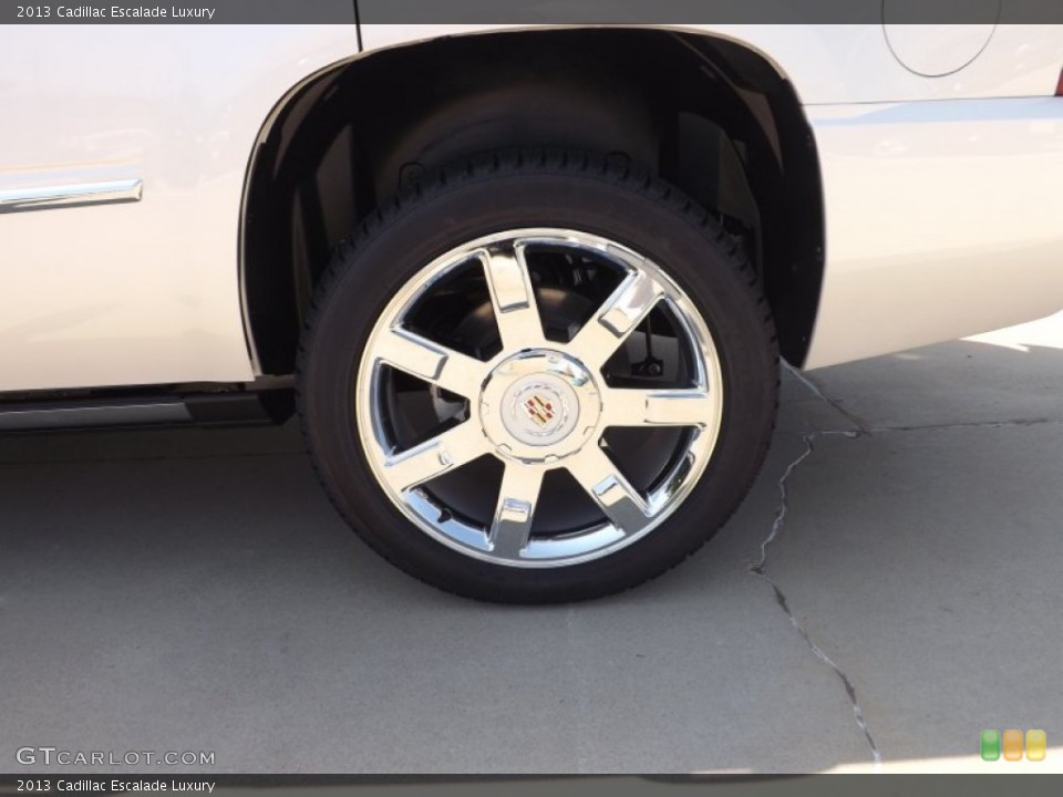 2013 Cadillac Escalade Luxury Wheel and Tire Photo #69325647