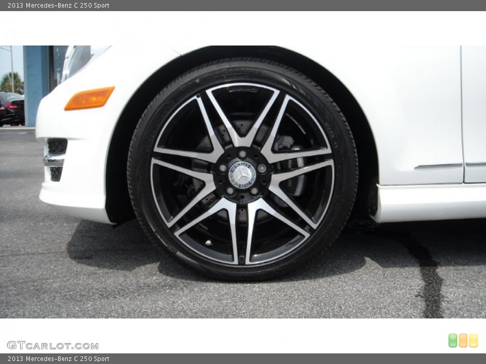 2013 Mercedes-Benz C 250 Sport Wheel and Tire Photo #69326826