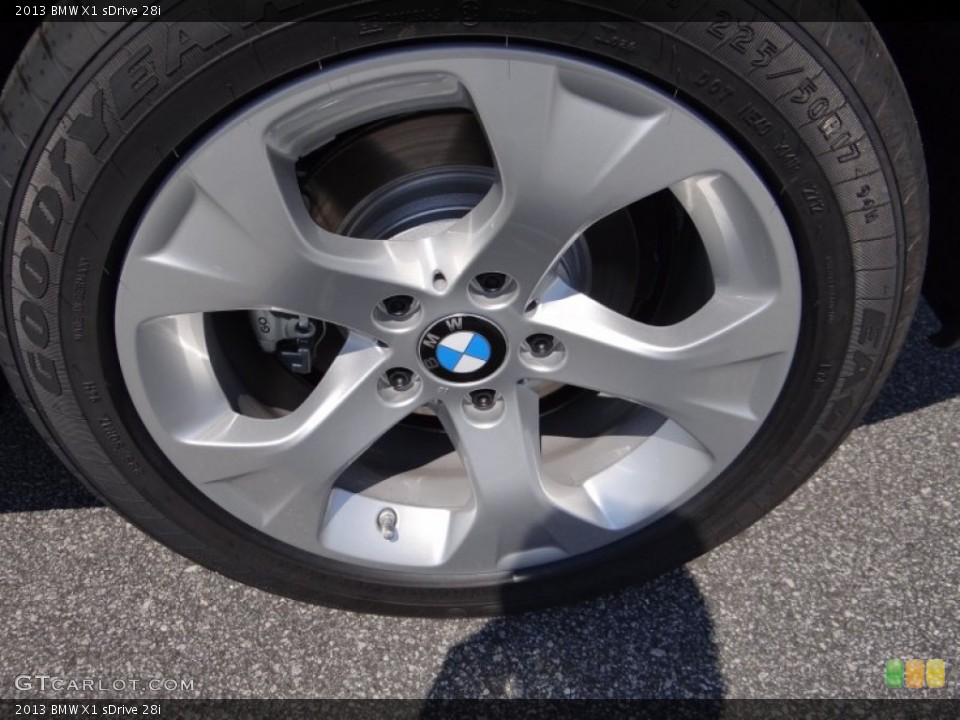 2013 BMW X1 sDrive 28i Wheel and Tire Photo #69327261