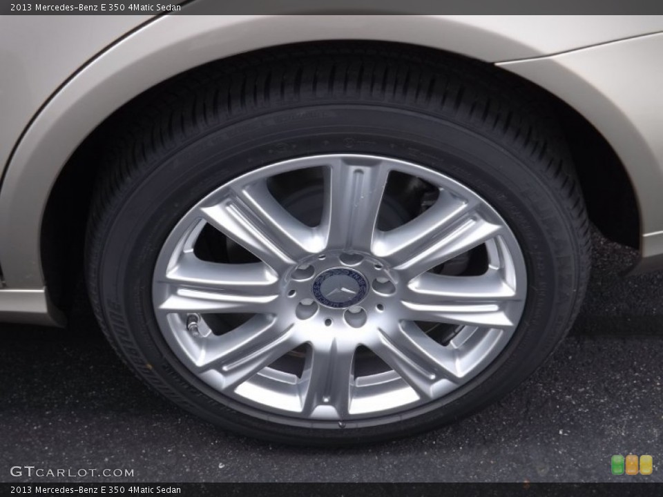 2013 Mercedes-Benz E 350 4Matic Sedan Wheel and Tire Photo #69329565