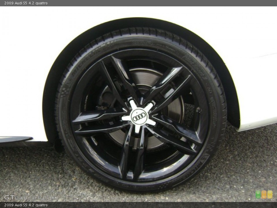 2009 Audi S5 4.2 quattro Wheel and Tire Photo #69339117