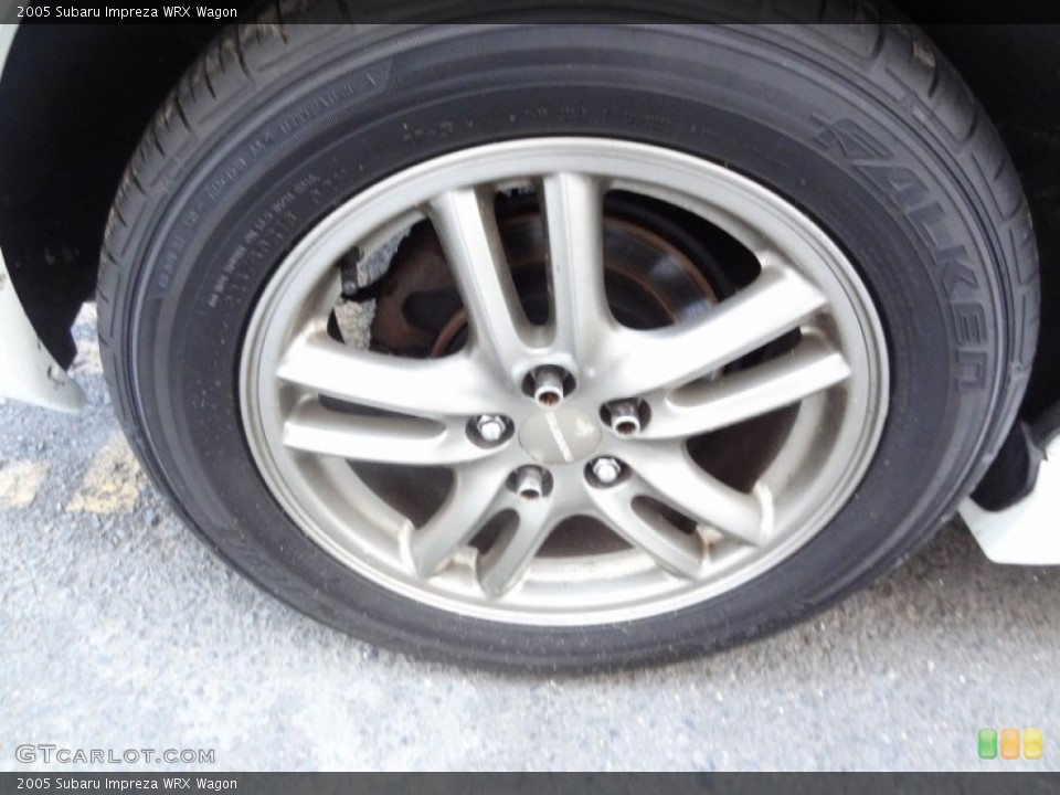 2005 Subaru Impreza WRX Wagon Wheel and Tire Photo #69344076