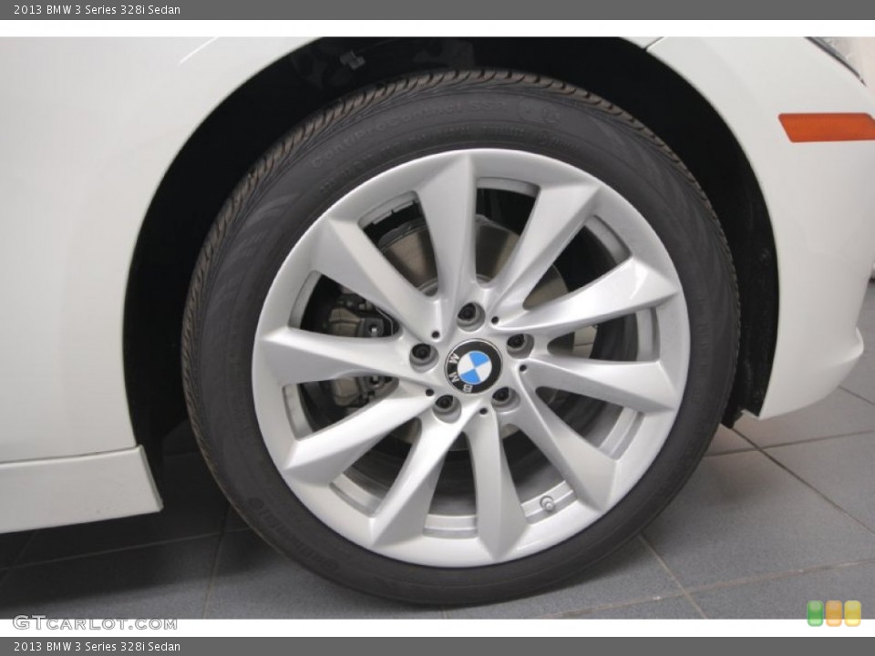 2013 BMW 3 Series 328i Sedan Wheel and Tire Photo #69353227