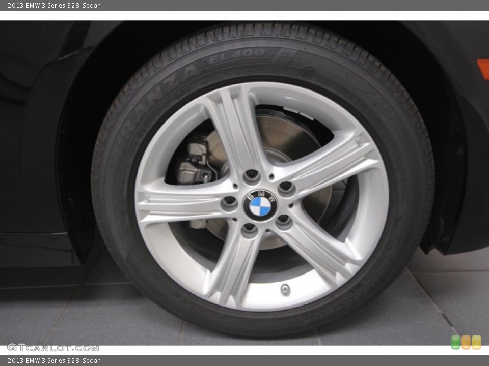 2013 BMW 3 Series 328i Sedan Wheel and Tire Photo #69353462