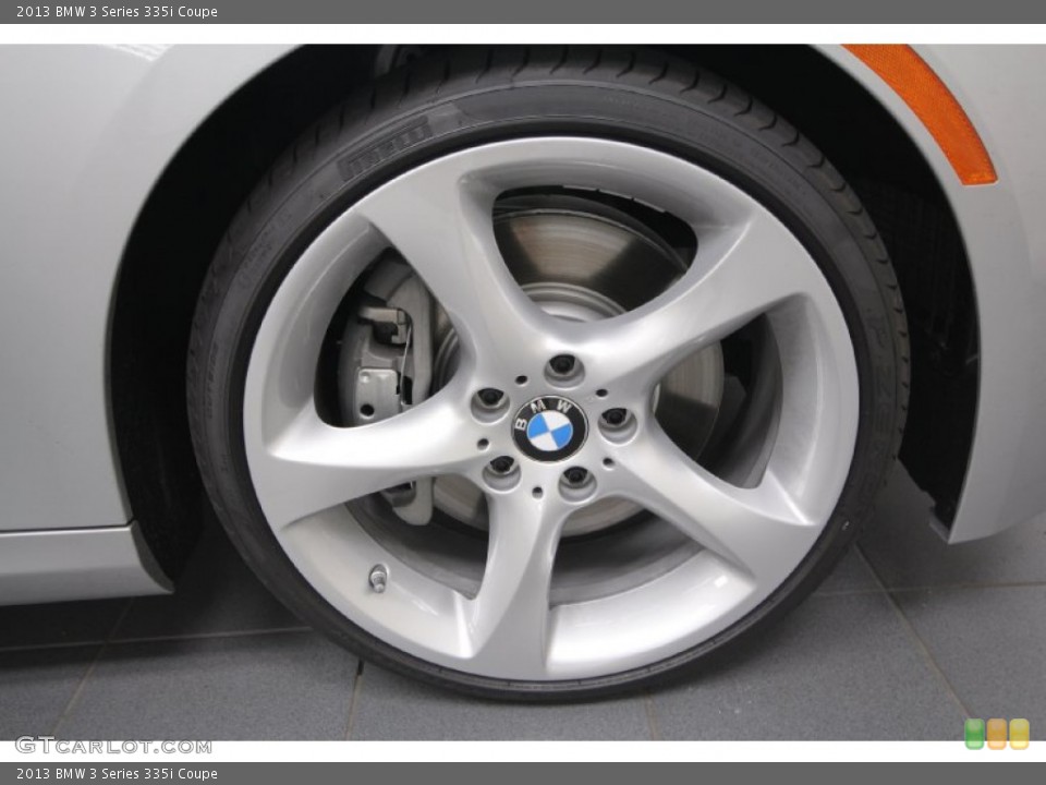 2013 BMW 3 Series 335i Coupe Wheel and Tire Photo #69353674