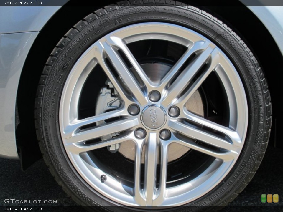 2013 Audi A3 2.0 TDI Wheel and Tire Photo #69356206