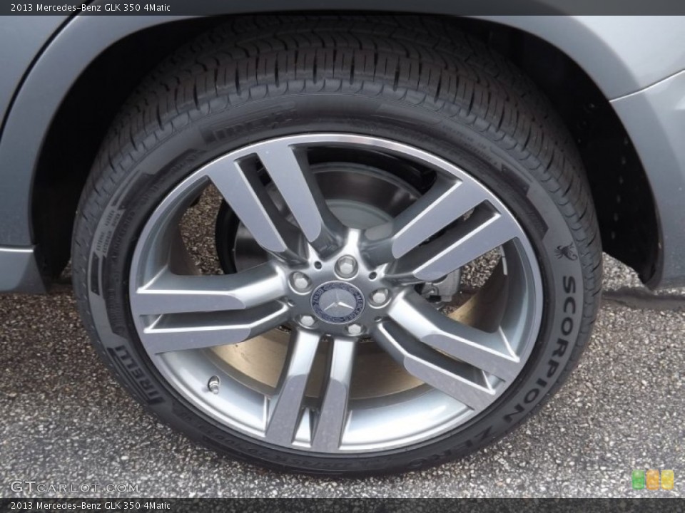 2013 Mercedes-Benz GLK 350 4Matic Wheel and Tire Photo #69362740