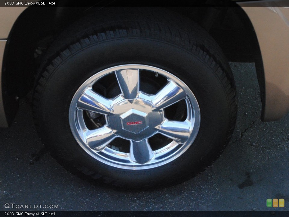 2003 GMC Envoy XL SLT 4x4 Wheel and Tire Photo #69366916