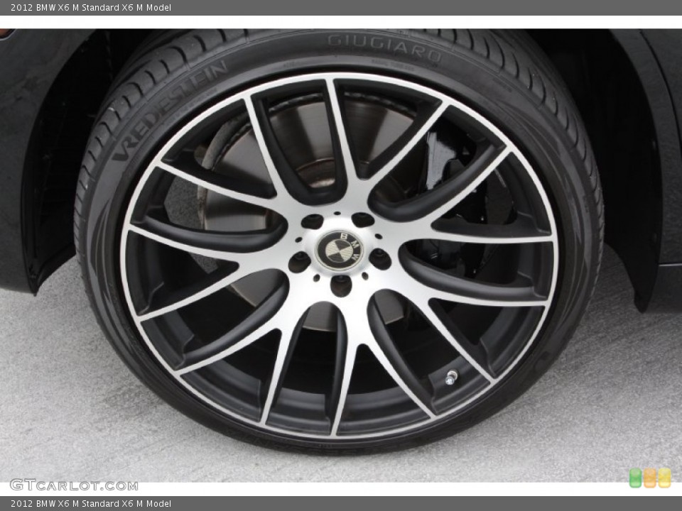 2012 BMW X6 M  Wheel and Tire Photo #69367768