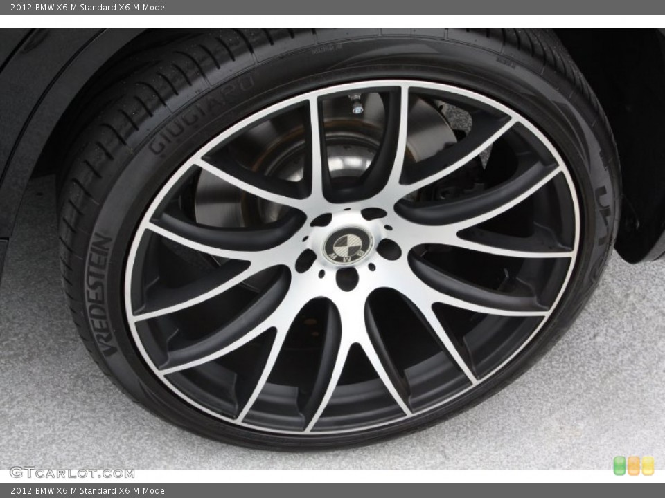 2012 BMW X6 M  Wheel and Tire Photo #69367786