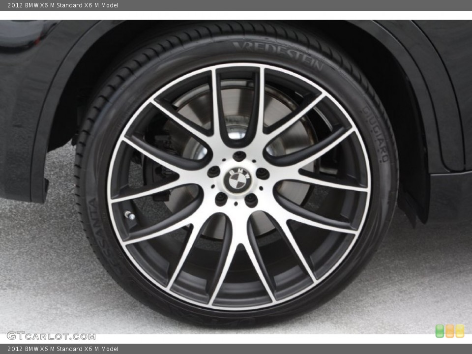 2012 BMW X6 M  Wheel and Tire Photo #69367813