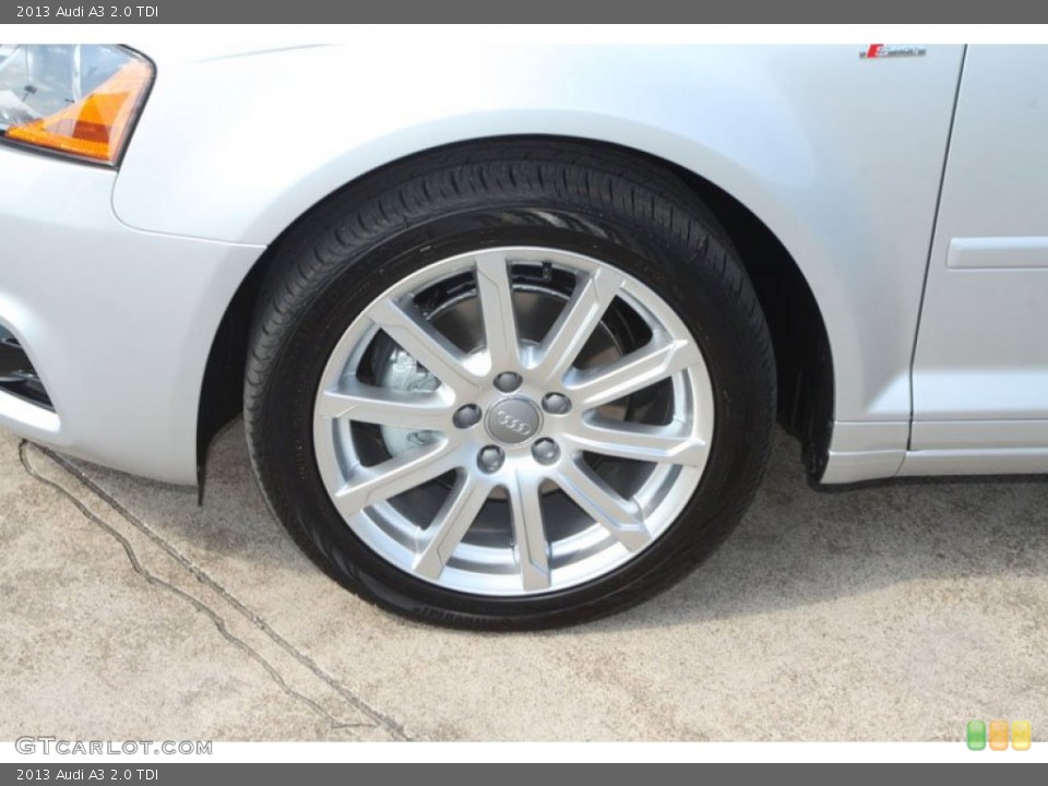 2013 Audi A3 2.0 TDI Wheel and Tire Photo #69370192