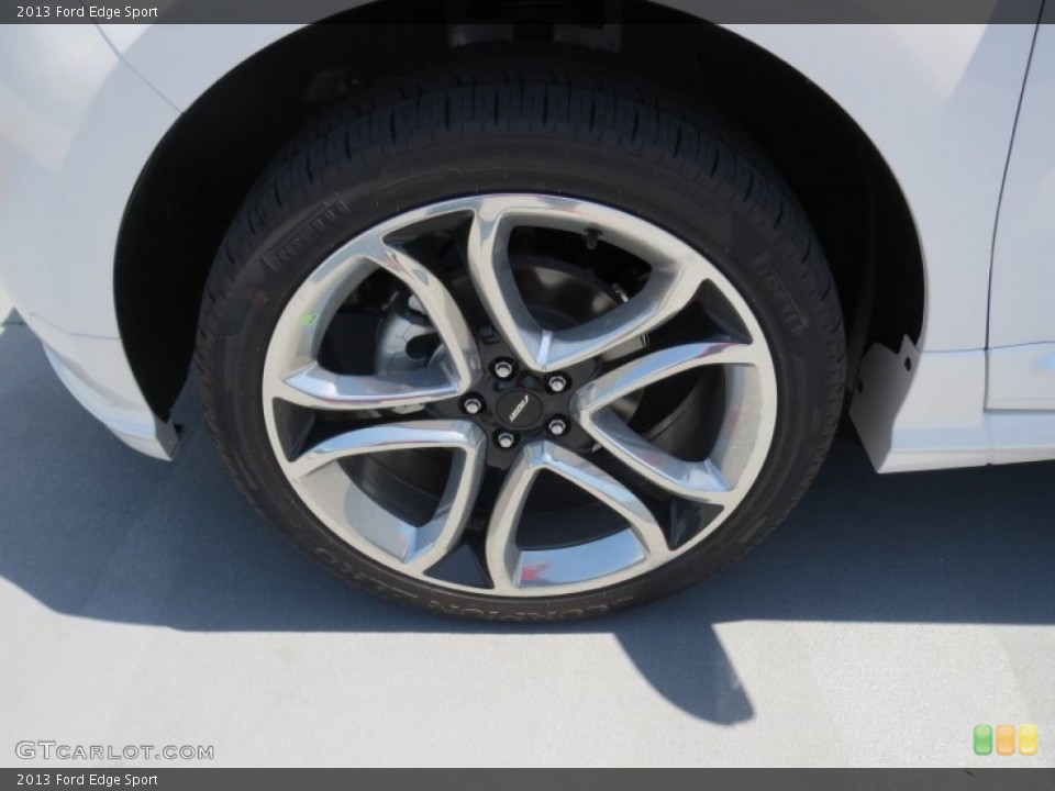 2013 Ford Edge Sport Wheel and Tire Photo #69370222