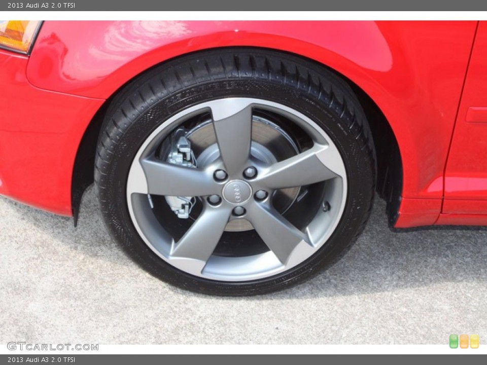 2013 Audi A3 2.0 TFSI Wheel and Tire Photo #69370441