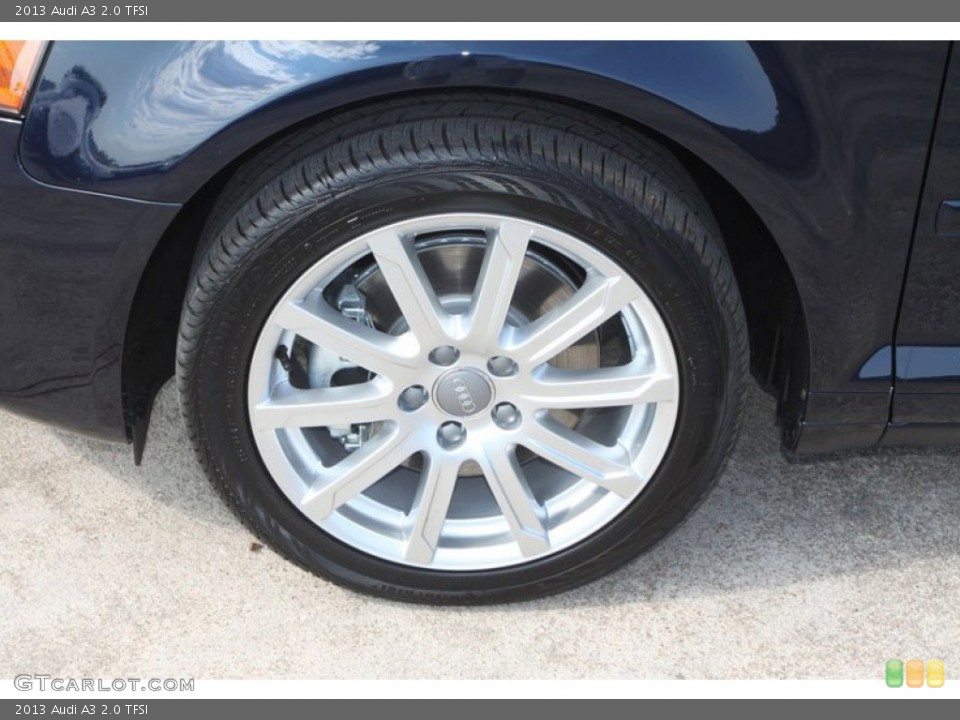 2013 Audi A3 2.0 TFSI Wheel and Tire Photo #69370703