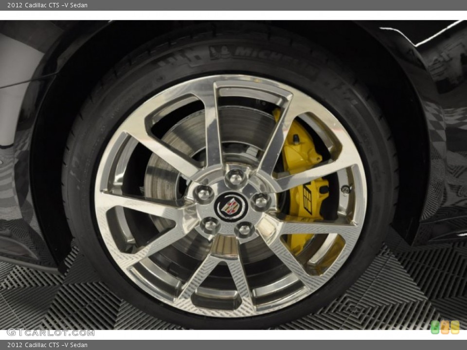 2012 Cadillac CTS -V Sedan Wheel and Tire Photo #69373912