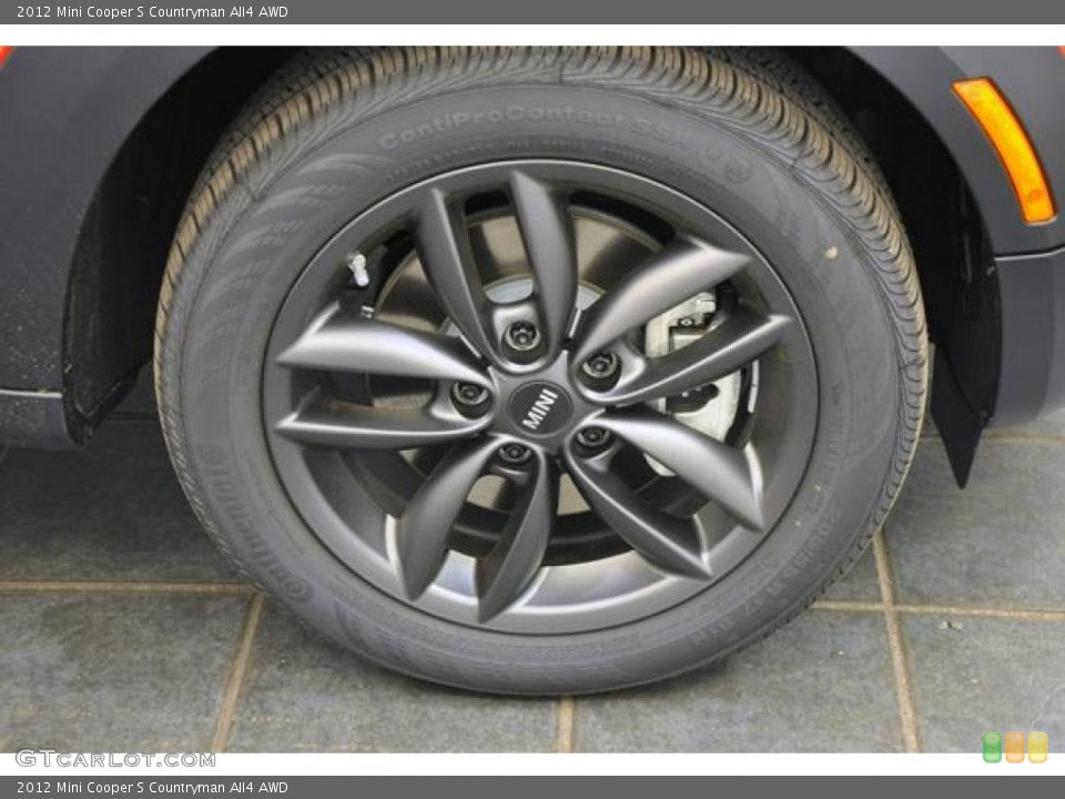 2012 Mini Cooper S Countryman All4 AWD Wheel and Tire Photo #69374926