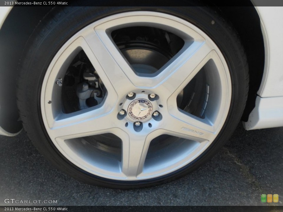 2013 Mercedes-Benz CL 550 4Matic Wheel and Tire Photo #69379438