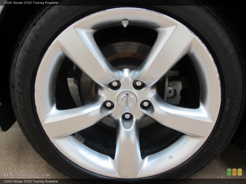 2006 Nissan 350Z Touring Roadster Wheel and Tire Photo #69385045