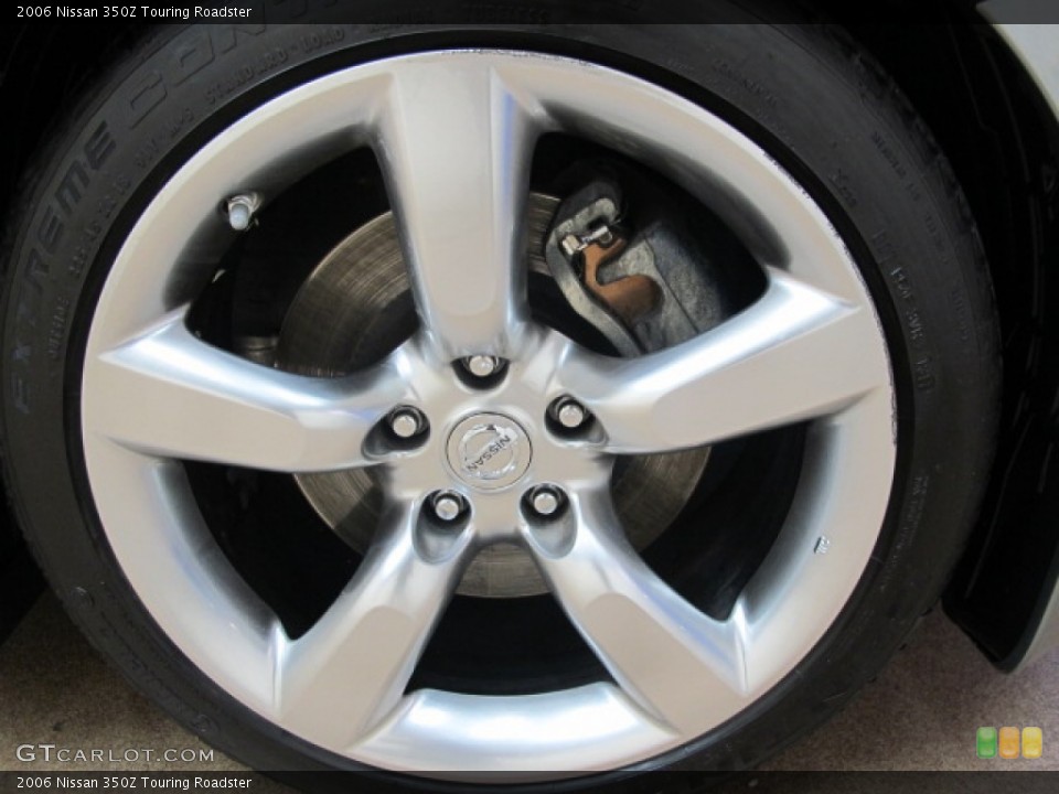 2006 Nissan 350Z Touring Roadster Wheel and Tire Photo #69385051