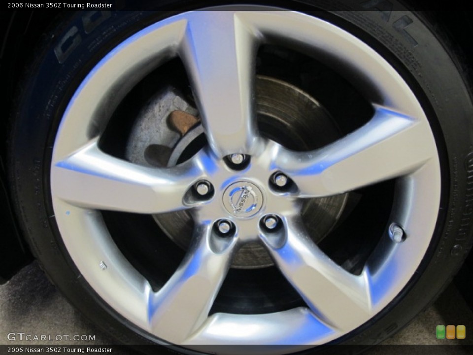 2006 Nissan 350Z Touring Roadster Wheel and Tire Photo #69385060