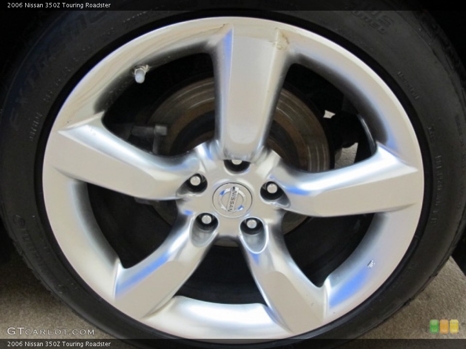 2006 Nissan 350Z Touring Roadster Wheel and Tire Photo #69385069