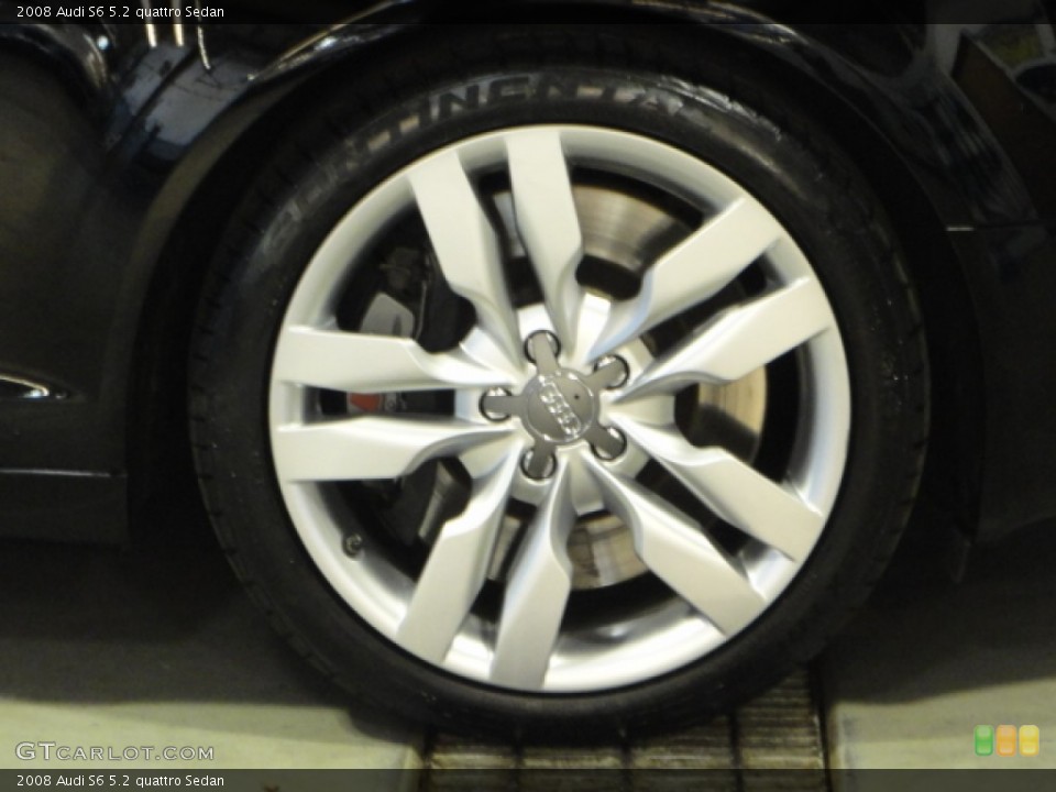 2008 Audi S6 5.2 quattro Sedan Wheel and Tire Photo #69385843