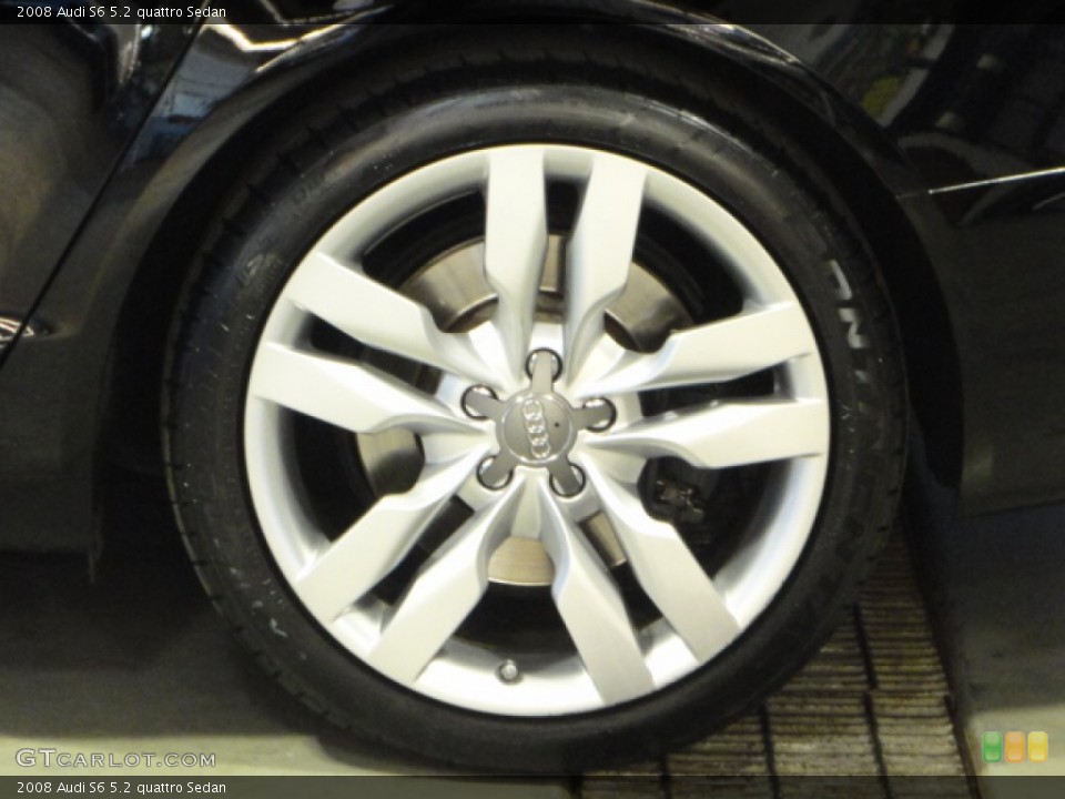 2008 Audi S6 5.2 quattro Sedan Wheel and Tire Photo #69385894