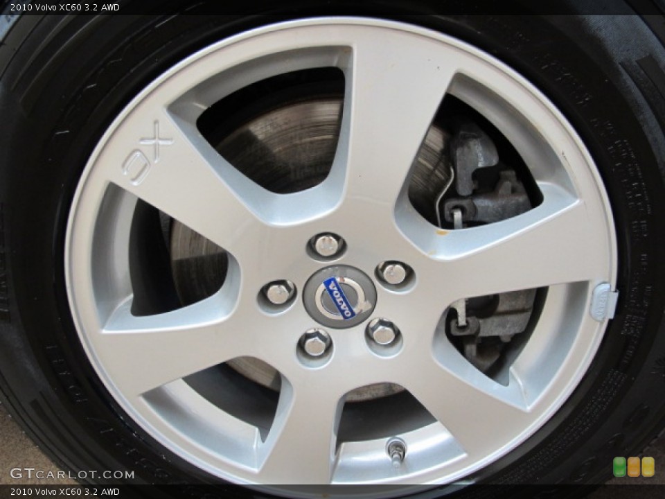 2010 Volvo XC60 3.2 AWD Wheel and Tire Photo #69387619