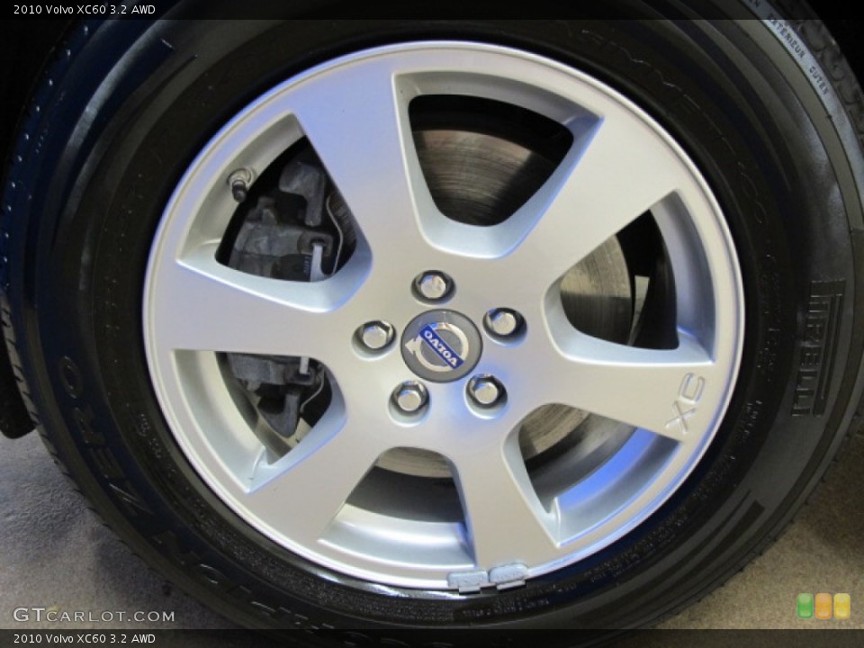 2010 Volvo XC60 3.2 AWD Wheel and Tire Photo #69387628