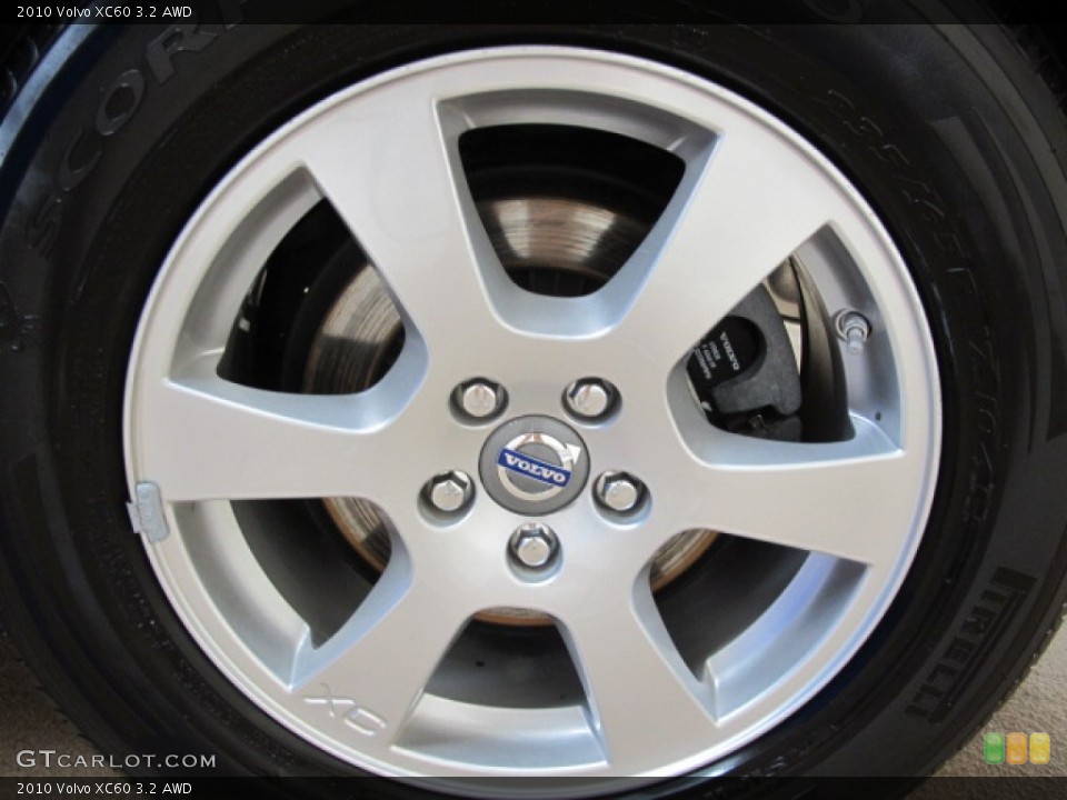 2010 Volvo XC60 3.2 AWD Wheel and Tire Photo #69387637